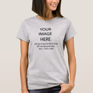 Camiseta tanque básico para mulheres do DIY