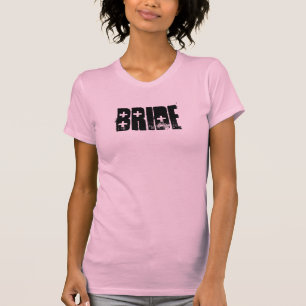 Camiseta Tanque da noiva de LAUNDRYMAT (preto no limão)