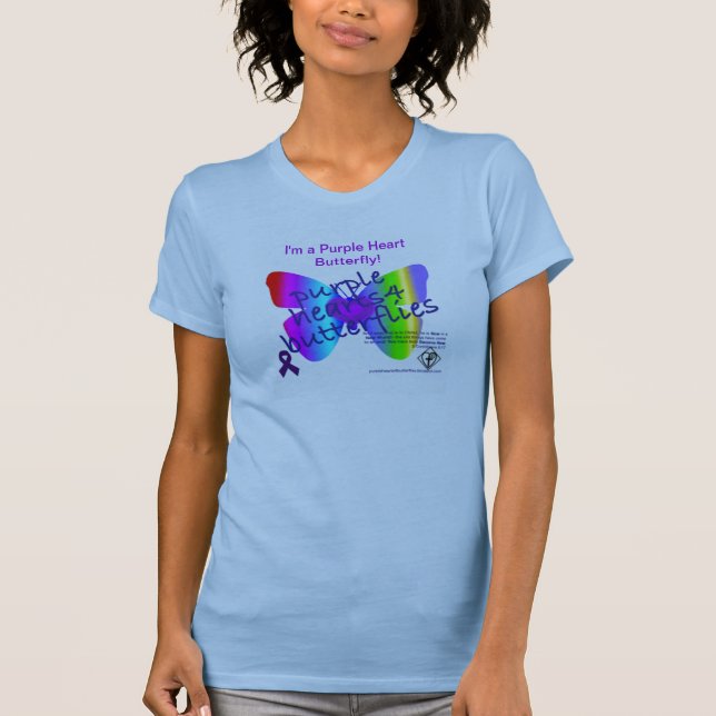 CAMISETA TANQUE DAS BORBOLETAS BELLA DOS CORAÇÕES ROXOS 4 (Frente)