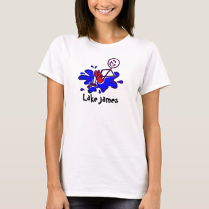 Camiseta Tanque das senhoras da bala de canhão de James do