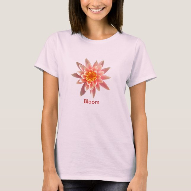 Camiseta Tanque de Lotus da flor (Frente)
