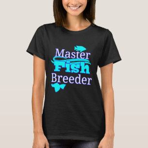 Camiseta Tanque de Peixes Criadores de Aquário Principal Pl