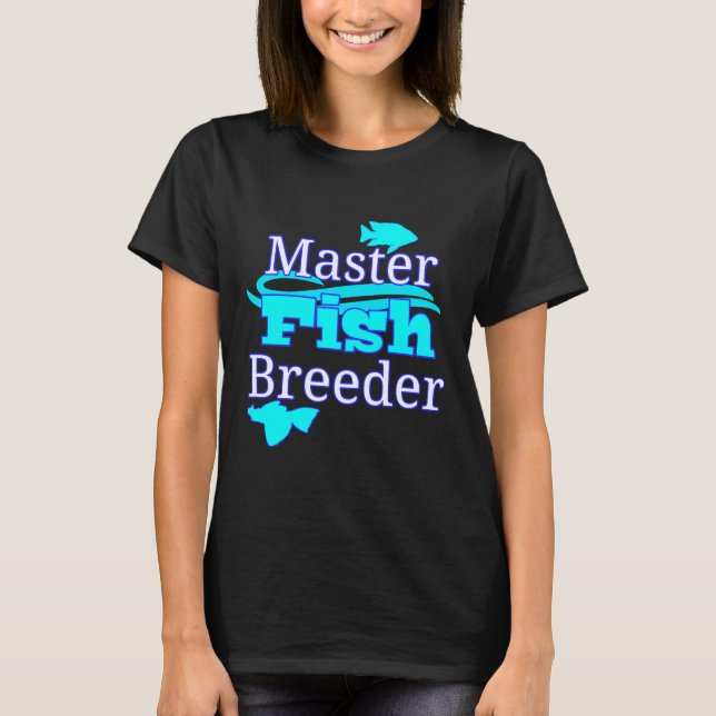 Camiseta Tanque de Peixes Criadores de Aquário Principal Pl (Frente)