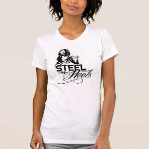 Camiseta Tanque de Racerback pelos saltos de aço de N