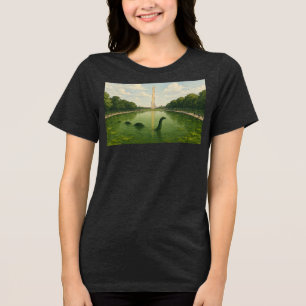 Camiseta Tanque de Reflexão do Monumento a Washington com L