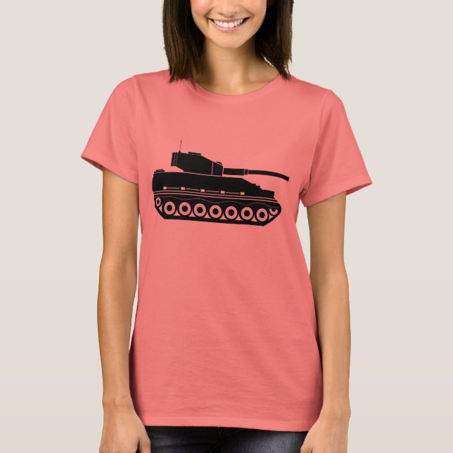 Camiseta tanque do exército (Frente)