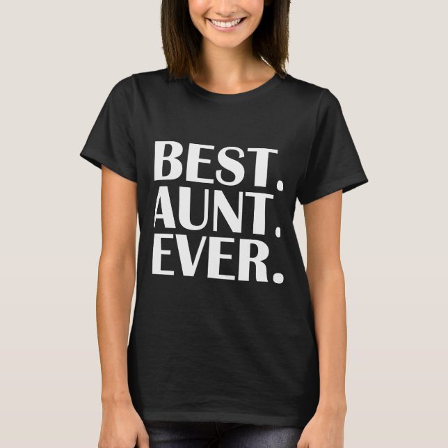 Camiseta Tanque feminino da Melhor Tia Ever (Frente)