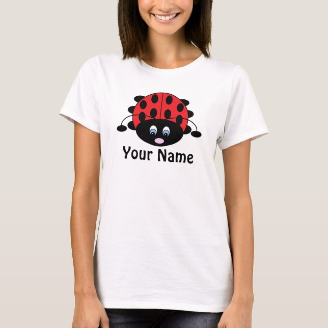 Camiseta Tanque Ladybug Personalizado - Topo para Mulheres (Frente)
