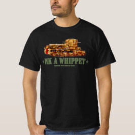Camiseta Tanque Médio Britânico MK A Whippet da Primeira Gu