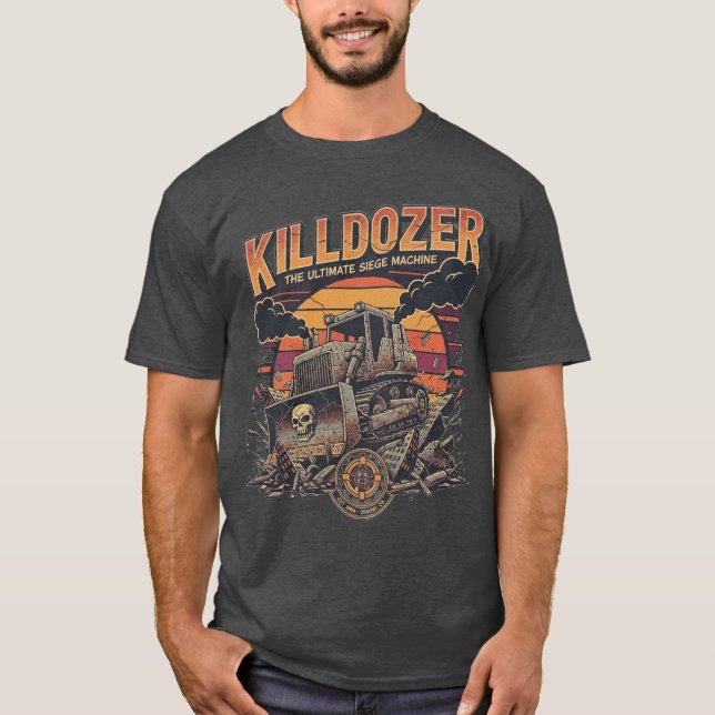 Camiseta Tanque Mega Killdozer Épico (Frente)