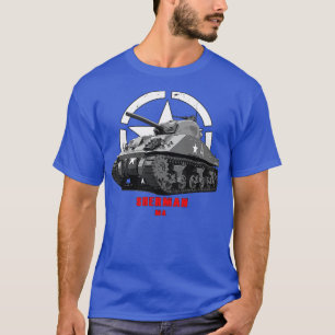 Camiseta Tanque militar M4 Sherman 2ª GM