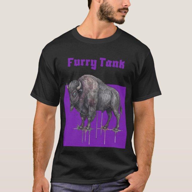 Camiseta Tanque Peludo (Frente)