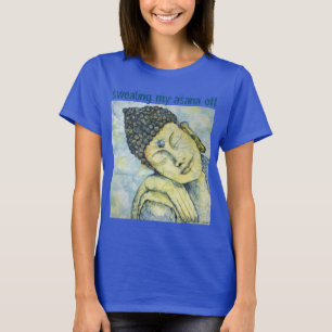 Camiseta Tanque Relaxed do músculo da arte de Asana Buddha