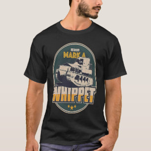 Camiseta Tanque Whippet da Primeira Guerra Mundial