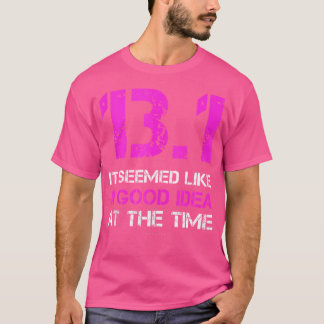 Camiseta Tanques de corrida engraçados 13 1 Meia maratona e