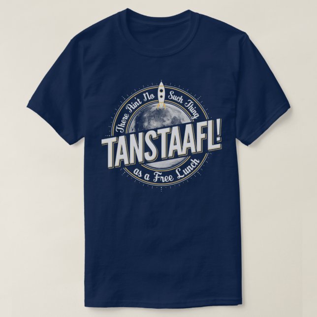 CAMISETA TANSTAAFL (Frente do Design)