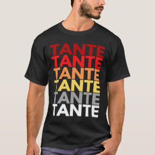 Camiseta Tante Colorida em Tia Holandesa em Tia Holandesa T