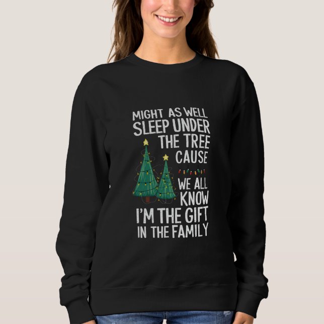 Camiseta Tanto Faz Dormir Debaixo Da Árvore Presente De Nat (Frente)