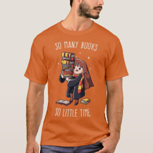Camiseta Tantos Livros Tão Pouco Tempo Engraçado Que O Nerd