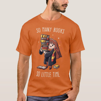 Camiseta Tantos Livros Tão Pouco Tempo Engraçado Que O Nerd