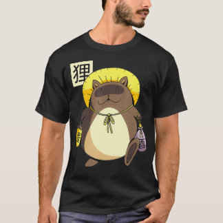Camiseta Tanuki Japonês Marten Dog BakeDanuki