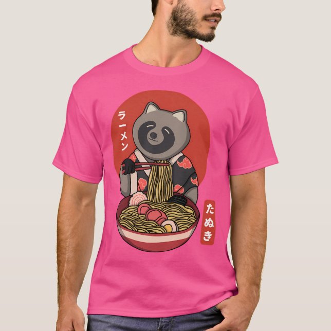 Camiseta Tanuki Ramen (Frente)