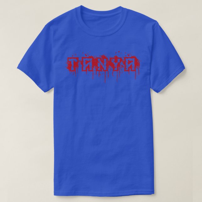 Camiseta Tanya - First Name Halloween Costume Personalized  (Frente do Design)