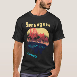 Camiseta Tanzânia Parque Nacional Serengeti África Safari G