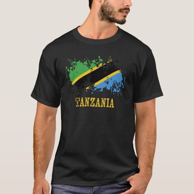Camiseta Tanzanian enthusiasts for Tanzania and Tanzania (Frente)
