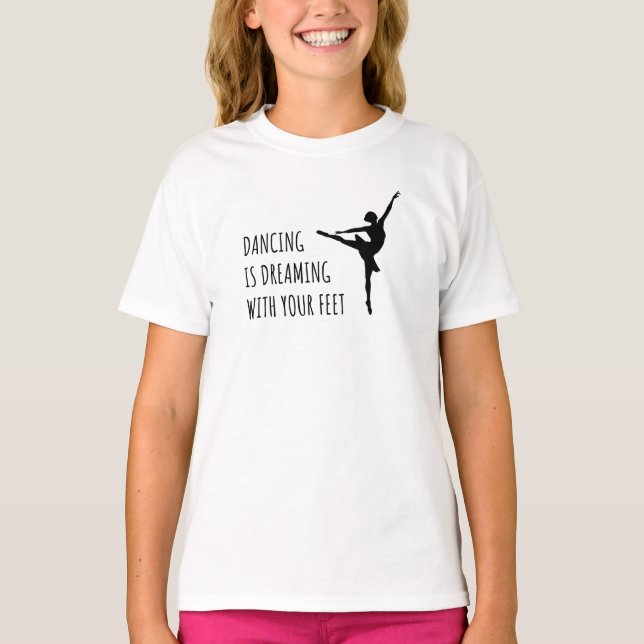 Camiseta Tänzerin Ballett Träumen Tanzen (Frente)