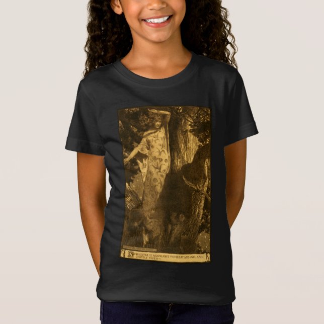 Camiseta Tão assombrados Guardiões Noturnos do Luar (Frente)