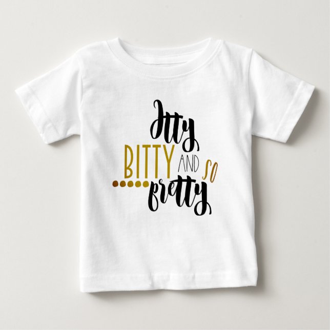 Camiseta Tão Bonito Menina Moderna (Frente)