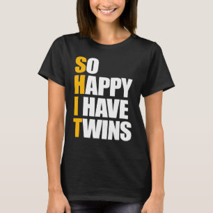 Camiseta Tão Feliz Que Tenho Um Anúncio De Gravidez De Gême