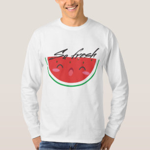 Camiseta Tão fresca - Melancia, Diversão Fúcil, Melancia G