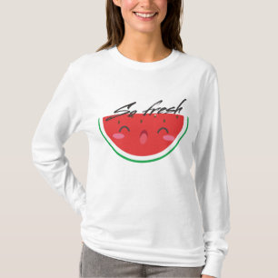 Camiseta Tão fresca - Melancia, Diversão Fúcil, Melancia G