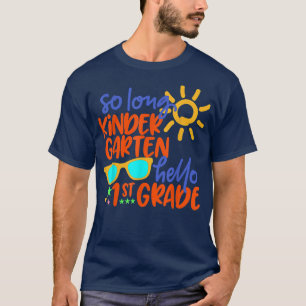 Camiseta TÃO LONG KINDERGARTEN HELLO 1rua GRAU Estudo de Pr