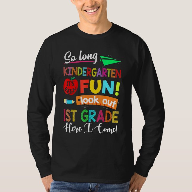 Camiseta TÃO LONG KINDERGARTEN HELLO VERÃO Professor Aluno (Frente)