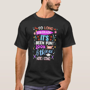 Camiseta Tão Longa 5 Divertimento Olhem Para O 6 Aqui Eu Vi