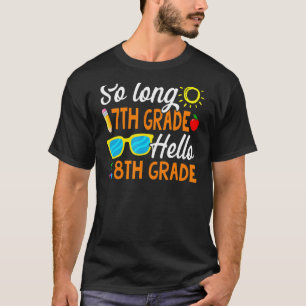 Camiseta Tão Longa 7 Alô 8º ano de volta à escola
