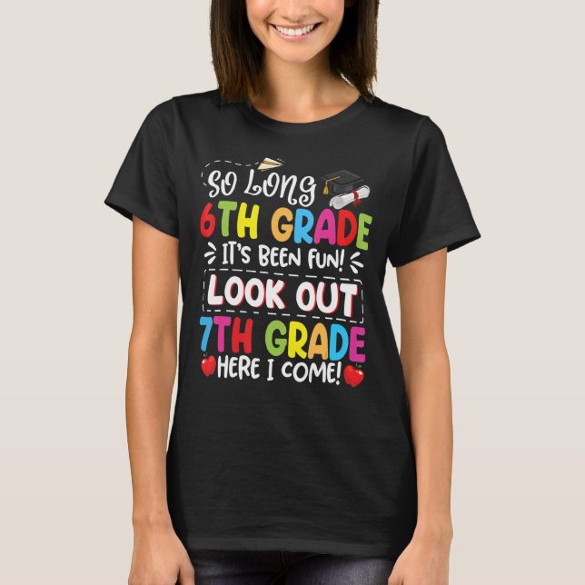 Camiseta Tão Longa 7 da 8ª série Aqui Vim Graduação (Frente)