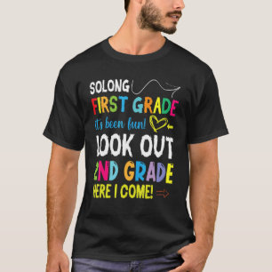 Camiseta Tão longa no primeiro ano que foi divertida, veja