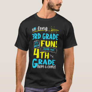 Camiseta Tão Longo, 3º ano, 4º ano, aqui eu vou me formar