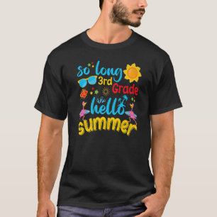 Camiseta Tão Longo 3º ano de Alô Verão do último dia de esc