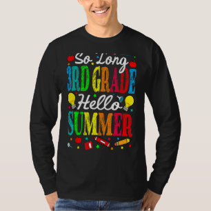 Camiseta Tão Longo 3º ano de Alô Verão do último dia de esc