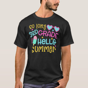 Camiseta Tão Longo 3º ano de Alô Verão do último dia de esc