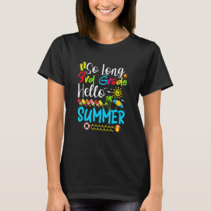 Camiseta Tão Longo 3º ano de Alô Verão do último dia de esc