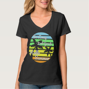 Camiseta Tão Longo 3º ano de Alô Verão do último dia de esc