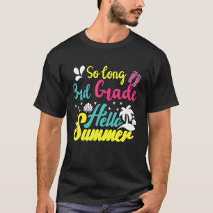 Camiseta Tão Longo 3º ano de Alô Verão do último dia de esc