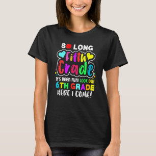 Camiseta Tão Longo 5 Aqui Eu Vim Para O Médio Ensino Em D