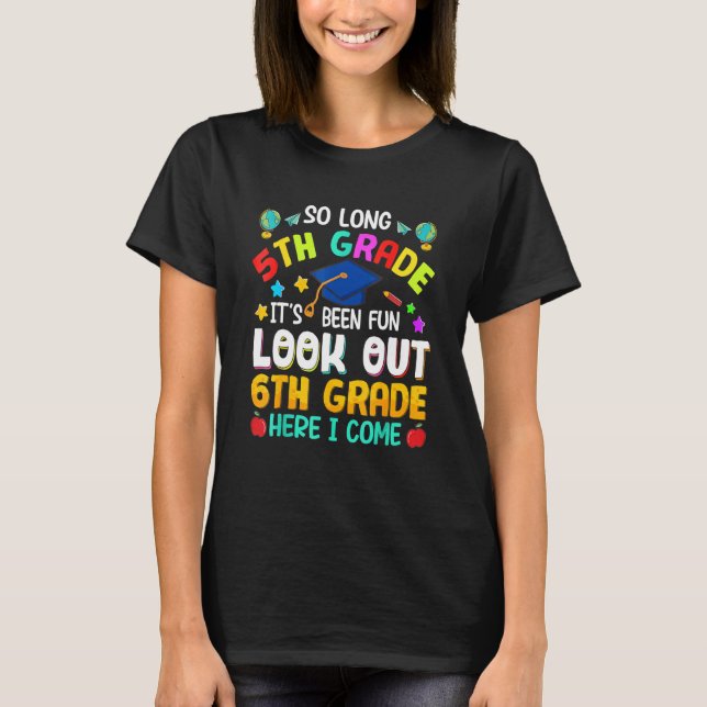 Camiseta Tão Longo 5 De Grau Olhar Para O 6 De Grau Aqui Eu (Frente)